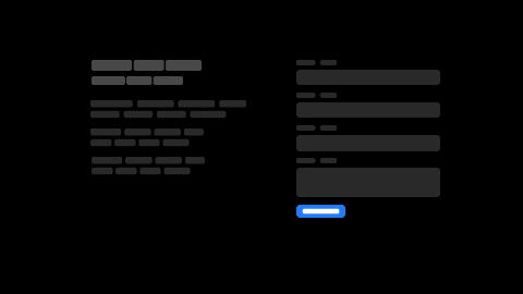 Contact Block with Two Column Layout